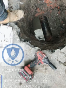 泰州漏水檢測(cè)案例
